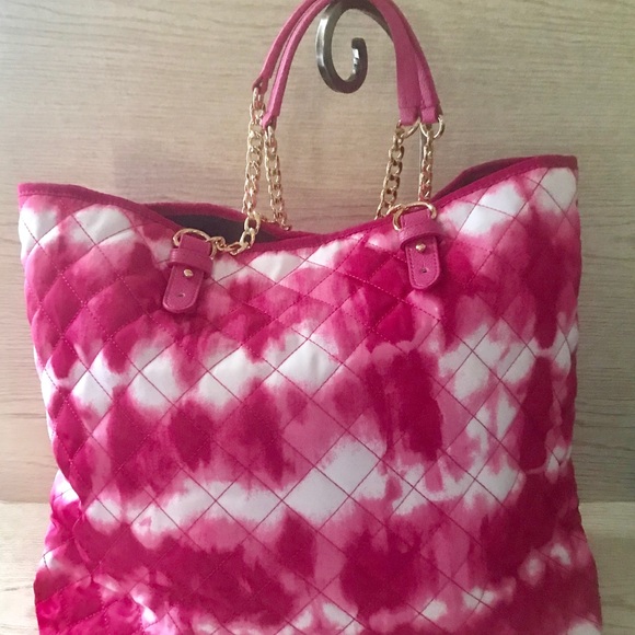Juicy Couture Pink Quilted Tote Bag - Picture 4 of 8